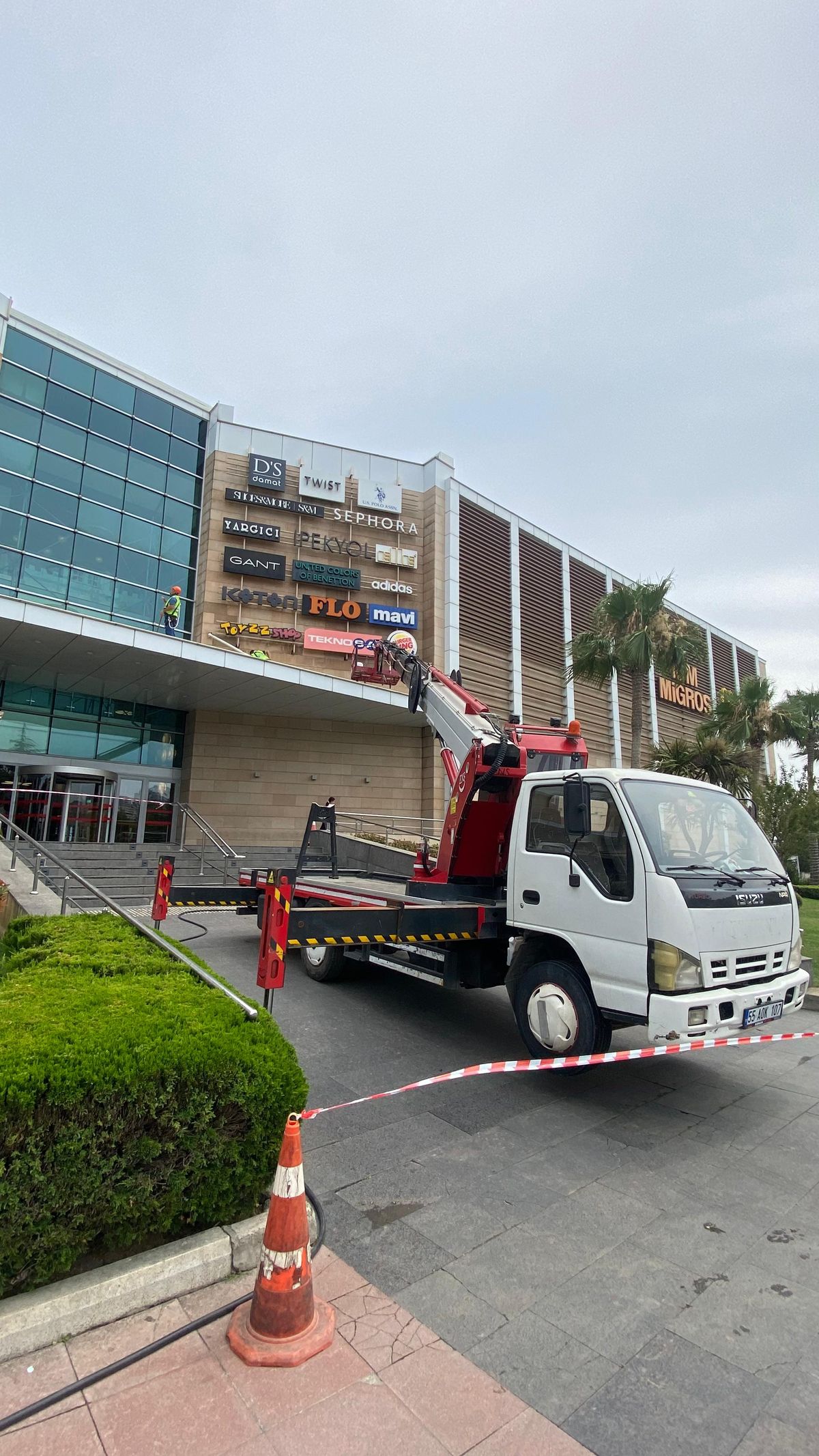 Atakum rezidans vinç projesi